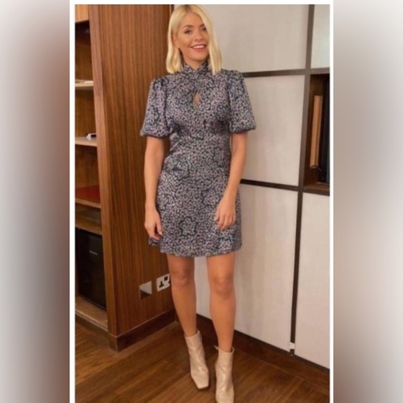 NWT Kate Spade Runway Collection Flair Flora Devore Mini Dress size 4 - Picture 1 of 10